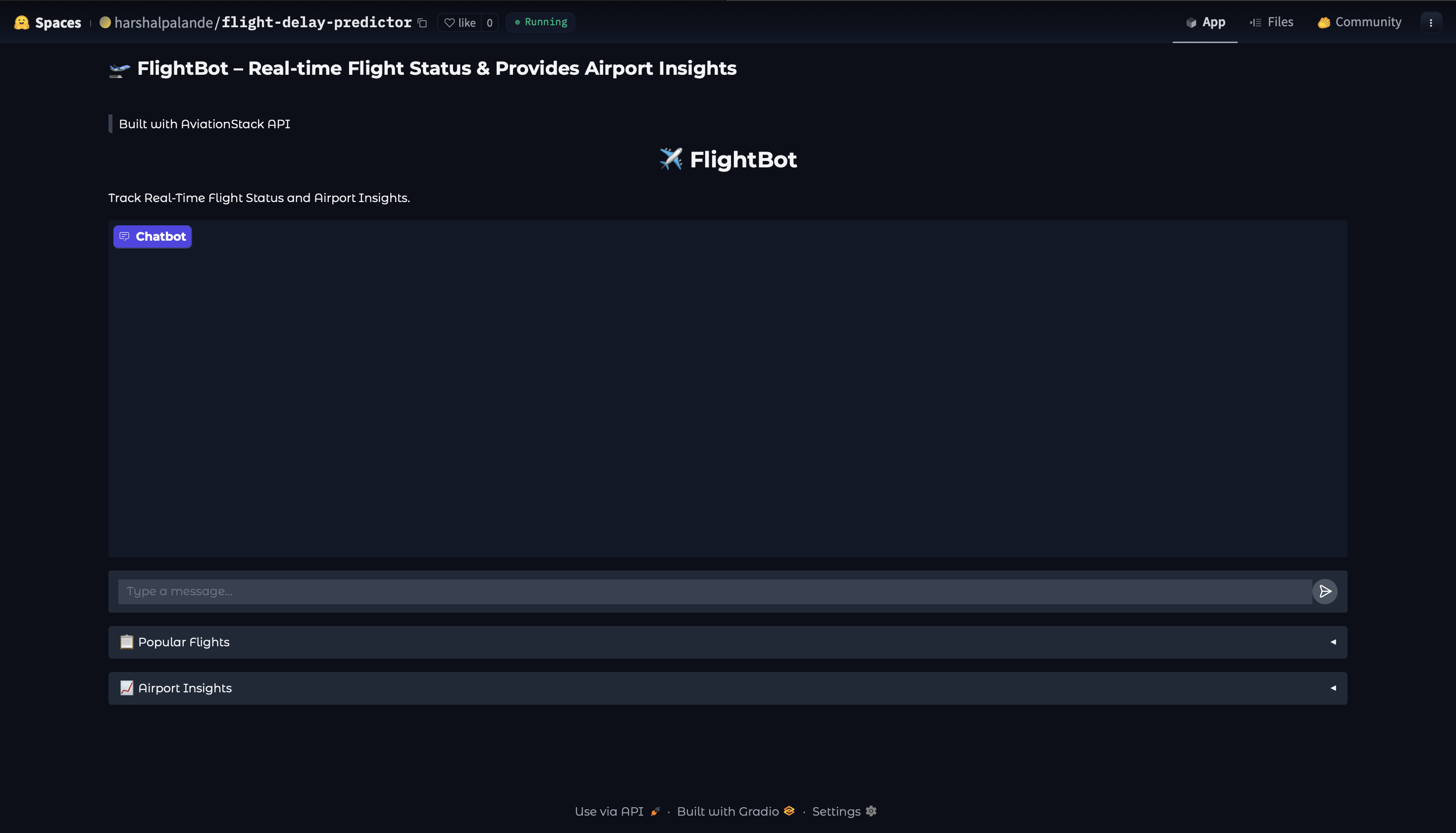 Flight Delay Prediction Preview